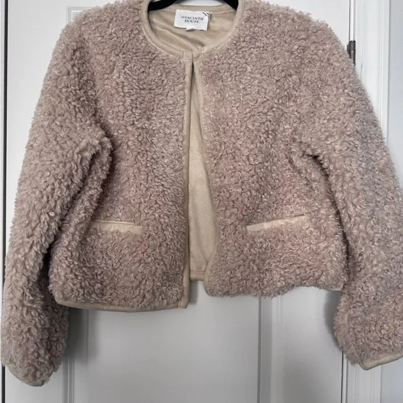 Tuckernuck Hyacinth House Cream Sherpa Cameron Jacket Size Small - Picture 4 of 8